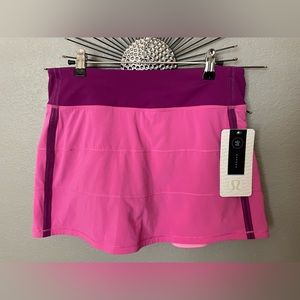 NWT Lululemon Pace Rival Skirt size 6 Tall
